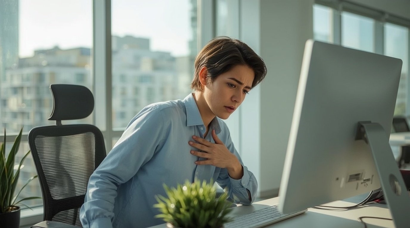 Poor Posture Is Slowly Changing the Way You Breathe