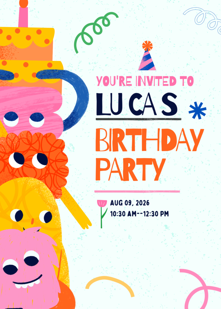 Lucas 4th Birthday